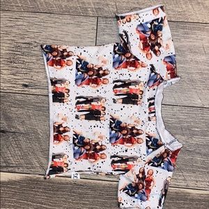 Spice girls crop top 2t